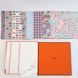 エルメス(Hermes)のエルメス折り紙24枚HERMESオリガミ20x20cmテキスタイルペーパー(その他)