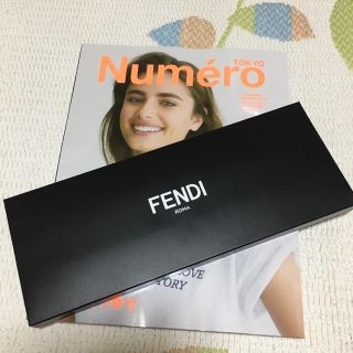 フェンディ(FENDI)のNumero Tokyo ♡ヌメロトウキョウ♡フェンディ 扇子♡付録♡新品未開封(その他)