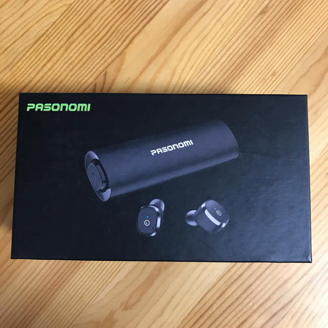 Bluetooth Pasonomi ブルートゥース イヤホン(ローズレッド） スマホ/家電/カメラのオーディオ機器(ヘッドフォン/イヤフォン)の商品写真