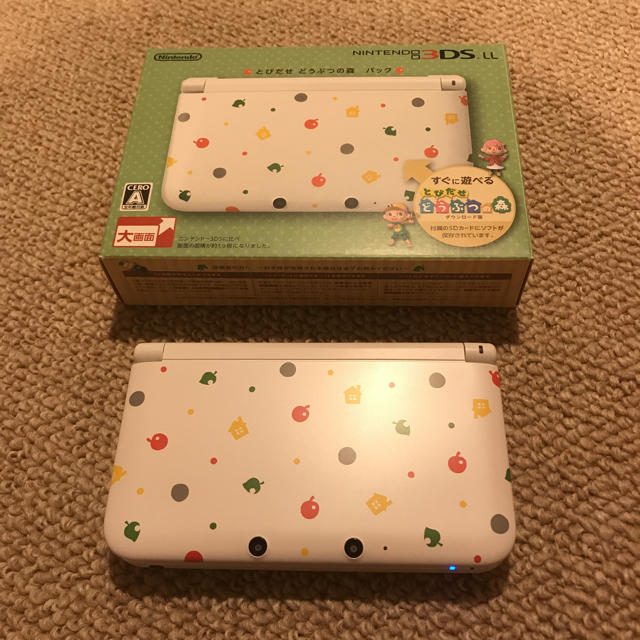 エンタメ/ホビーニンテンドー3DS  LL とびだせ どうぶつの森パック