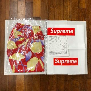 シュプリーム(Supreme)のSupreme Nylon Water Short L ユリ 海パン 赤 百合(ショートパンツ)