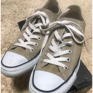 コンバース(CONVERSE)のコンバース ベージュ 24cm(スニーカー)