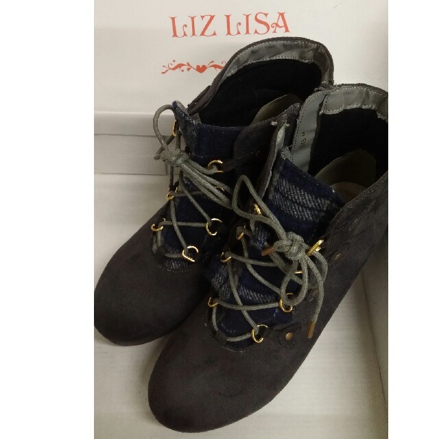 LIZ LISA(リズリサ)のLIZ LISA ショートブーツ・Ｍサイズ(23㎝) レディースの靴/シューズ(ブーツ)の商品写真