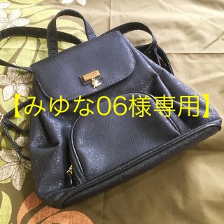 専用　courreges クレージュ　リュック　バックパック　ミニ　本革　レザー