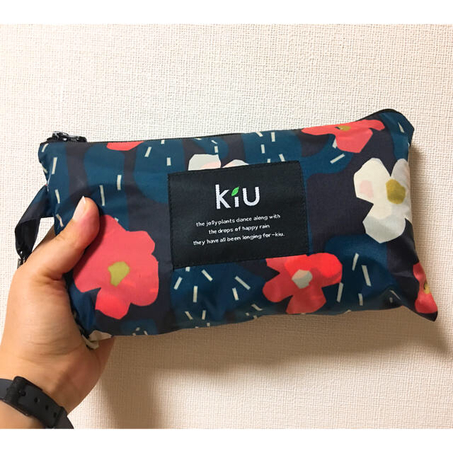 KiU(キウ)のKiU レインコート レインポンチョ レディースのファッション小物(レインコート)の商品写真