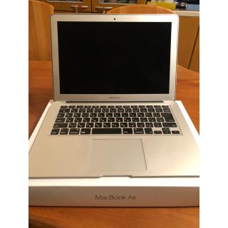 アップル(Apple)のmacbook air 2017 極美品(ノートPC)