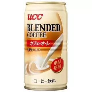 送料無料☆ お得なUCC ブレンドコーヒー カフェオレ 缶 185ml×30本(コーヒー)