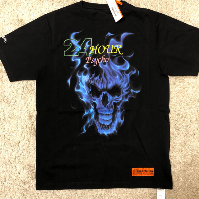 heron preston ヘロンプレストン スカル Tシャツトップス