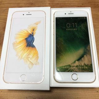 アップル(Apple)のiPhone  6S 64GB GOLD ゴールド 美品 SIMフリー(スマートフォン本体)