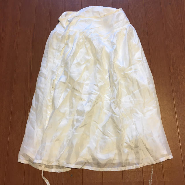MUJI (無印良品)(ムジルシリョウヒン)の無印良品 シルクスカート  レディースのスカート(ひざ丈スカート)の商品写真