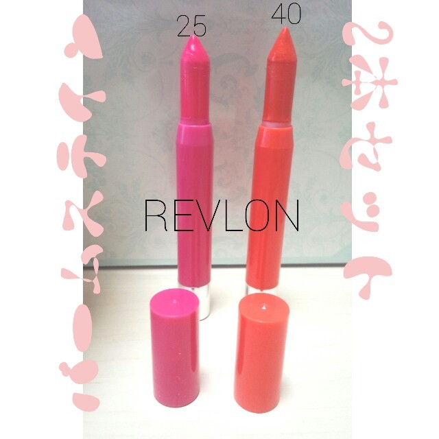 REVLON(レブロン)のレブロン　バームステイン　2本セット　25 40 コスメ/美容のベースメイク/化粧品(口紅)の商品写真