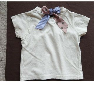 シモネッタ(Simonetta)の【再値下げ！】SOLBOIS バックリボンTシャツ 80cm(Ｔシャツ)