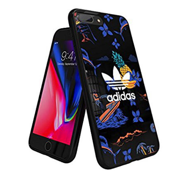 adidas(アディダス)のadidas アディダスオリジナルス アイランドシリーズ TPUケース ブラック スマホ/家電/カメラのスマホアクセサリー(iPhoneケース)の商品写真