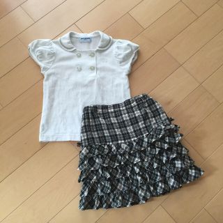 ポンポネット(pom ponette)のナルミヤ P.PONETTE セットアップ(120)(その他)