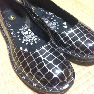 ドクターマーチン(Dr.Martens)のDr.Martinレア♡スカル♡39(ローファー/革靴)