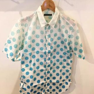 ツモリチサト(TSUMORI CHISATO)のツモリチサト ドット グラデーション シャツ メンズ 水玉 Yシャツ(シャツ)