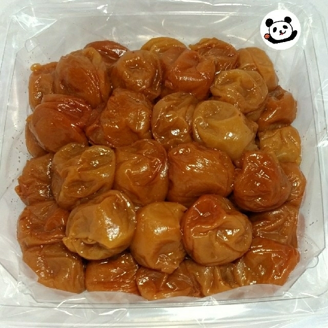 はちみつ味 南高梅 つぶれ梅 1kg×２   １-③④  実物画像です 食品/飲料/酒の加工食品(漬物)の商品写真