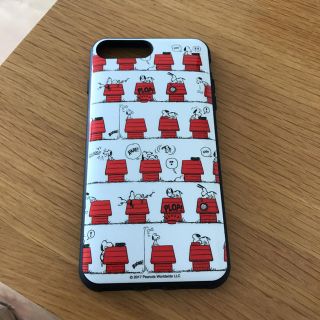 ピーナッツ(PEANUTS)のイーフィット スヌーピー  7plus/8plus(iPhoneケース)