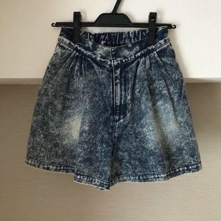 ムルーア(MURUA)の新品☆MURUA ムルーア ボトムス デニムキュロット レディース(キュロット)