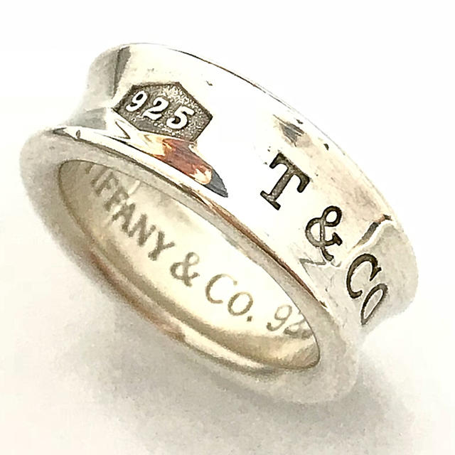 新品仕上済 正規品ティファニーTiffany&Co. 1837 925指輪7号