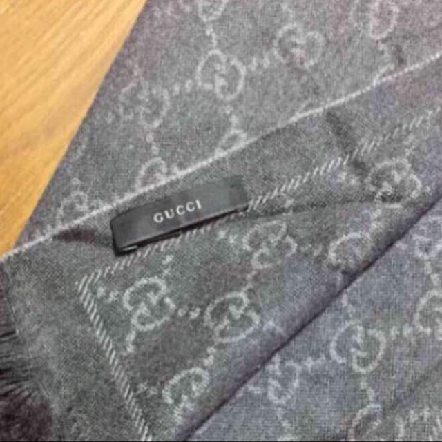 Gucci(グッチ)の【美品】GUCCI ストール メンズのファッション小物(ストール)の商品写真