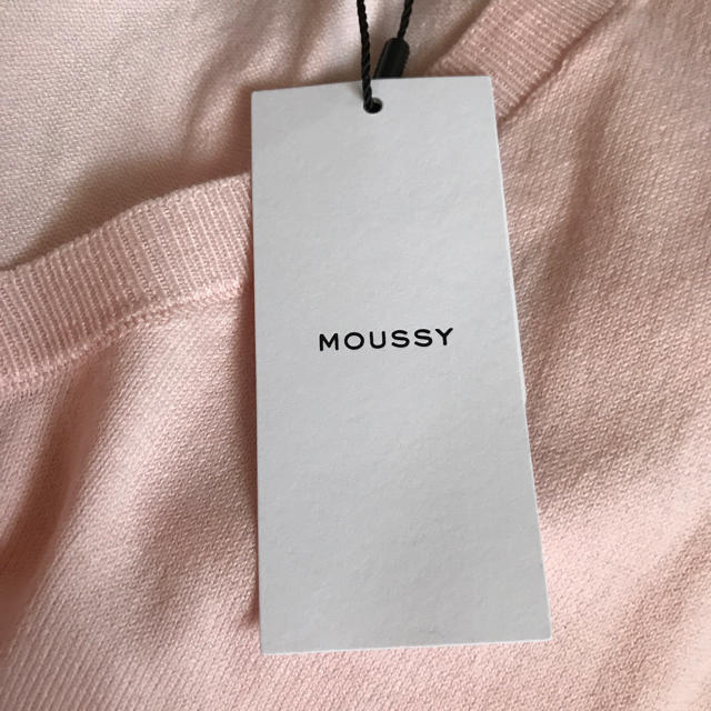 moussy(マウジー)の新品☆moussy マウジー 7部袖 袖切り替えニット トップス レディース  レディースのトップス(ニット/セーター)の商品写真