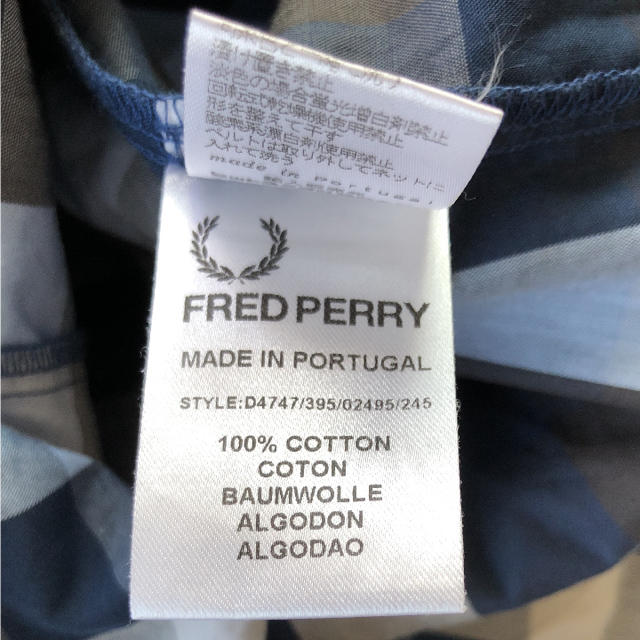 FRED PERRY(フレッドペリー)の最終お値下げ！！フレッドペリー  シャツワンピース レディースのワンピース(ひざ丈ワンピース)の商品写真