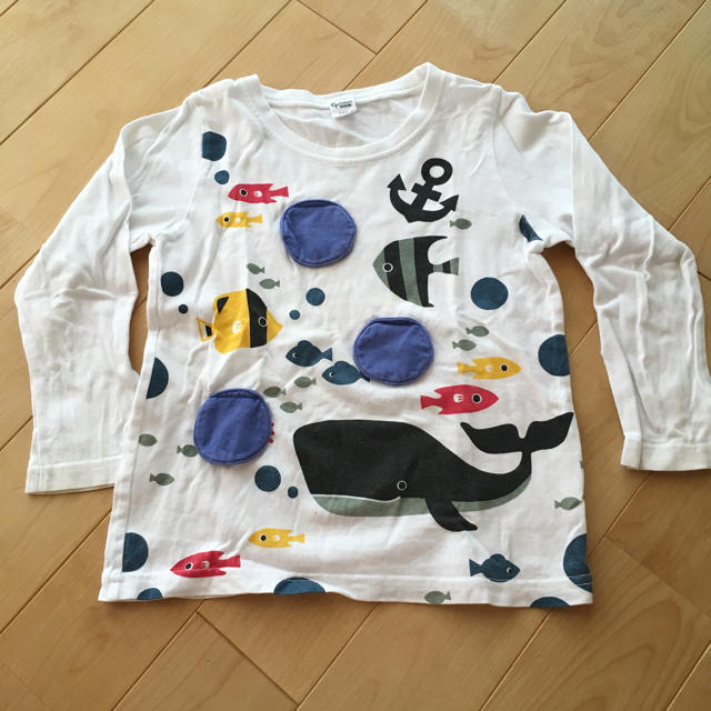 RAG MART(ラグマート)のcheek room 100 ロンT キッズ/ベビー/マタニティのキッズ服男の子用(90cm~)(Tシャツ/カットソー)の商品写真