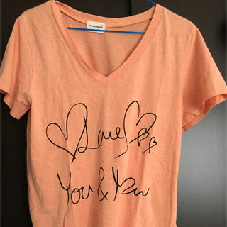 tシャツ オレンジ(Tシャツ(半袖/袖なし))