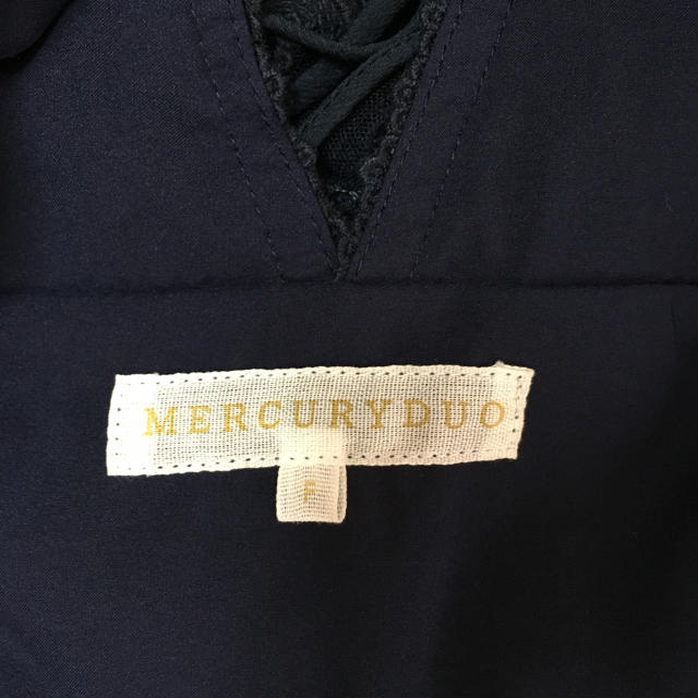 MERCURYDUO(マーキュリーデュオ)のMERCURYDUO ドレス フリーサイズ レディースのワンピース(ミニワンピース)の商品写真