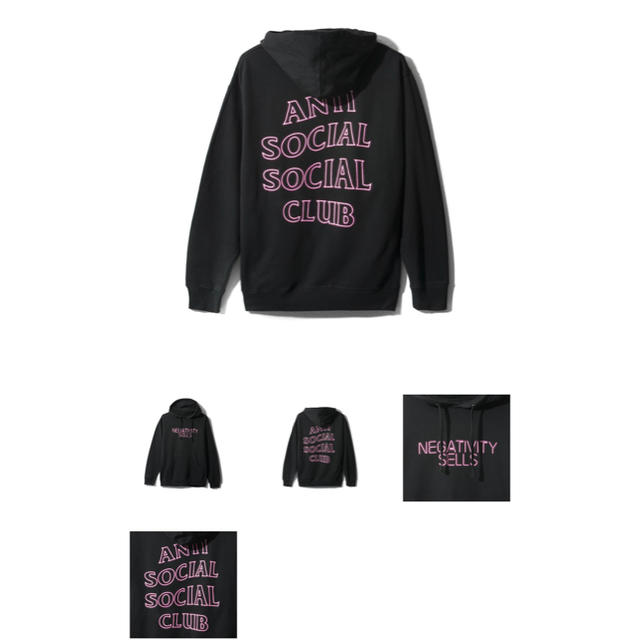 送料無料Anti Social Social Club ASSC Hoodie