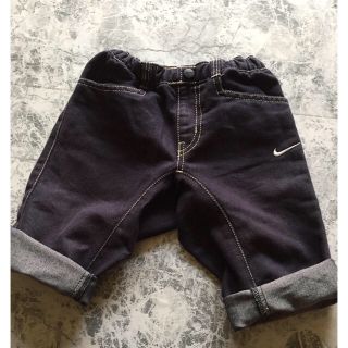 ナイキ(NIKE)の♪NIKE キッズデニムハーフパンツ100㎝♪(パンツ/スパッツ)