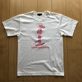 コムデギャルソンオムプリュス(COMME des GARCONS HOMME PLUS)のコム デ ギャルソン 2005 ピンクパンサー Tシャツ M ポリエステル(Tシャツ/カットソー(半袖/袖なし))