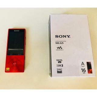 ウォークマン(WALKMAN)のSONY＊WALKMAN ウォークマン NW-A25(ポータブルプレーヤー)