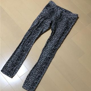 アナップ(ANAP)のアナップ   スキニー パンツ レオパード グレー Sサイズ(スキニーパンツ)