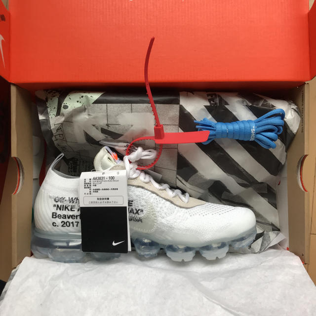 Nike Off-White Air Vapor Max 26.5cm靴/シューズ