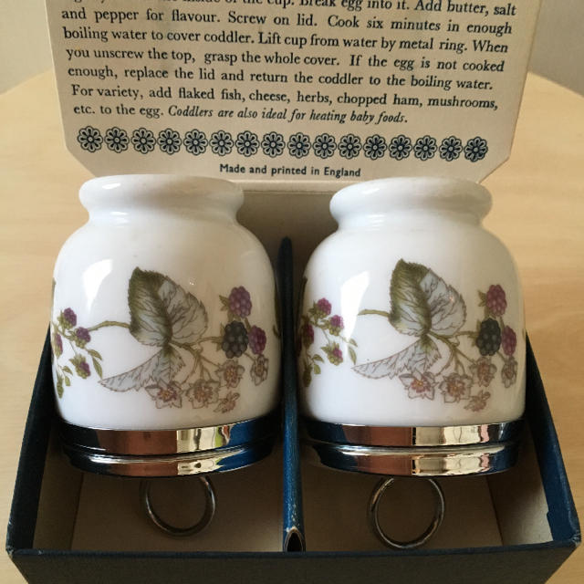 Royal Worcester - ロイヤルウースター エッグコドラー 2個 ②の Royal Worcester - ロイヤルウースター エッグコドラー 2個 ②の