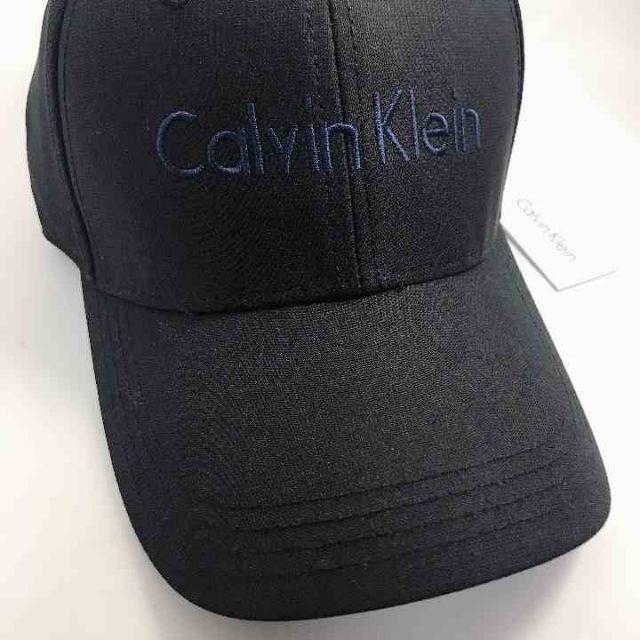 Calvin Klein(カルバンクライン)のタグ付き★CK カルバンクライン ブラック　キャップ　　新品 メンズの帽子(キャップ)の商品写真