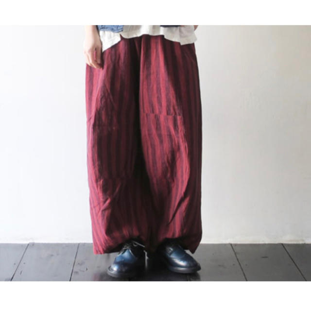needles h.d aizu tsumugi pant