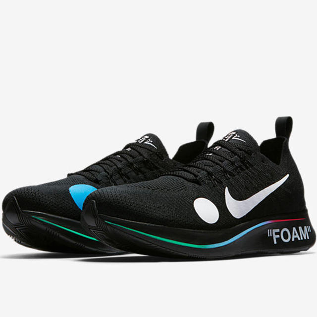 込み US10 NIKE off white zoom fly 3