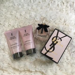 イヴサンローランボーテ(Yves Saint Laurent Beaute)のモンパリ オーデパルファム&ボディローション シャワーオイルセット(香水(女性用))