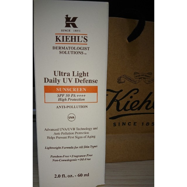 Kiehl's(キールズ)のKIEHL'S キールズ DS UV ディフェンスSPF50PA+++ 60ml コスメ/美容のボディケア(日焼け止め/サンオイル)の商品写真