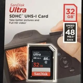 32GB SDカード SanDisk サンディスク SDHCカード デジカメ(PC周辺機器)