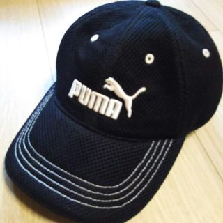 プーマ(PUMA)のmimitaさま専用  プーマ   キッズ用  キャップ  黒(帽子)