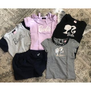 バービー(Barbie)のバービー 130㎝ 5点セット 美品(Tシャツ/カットソー)