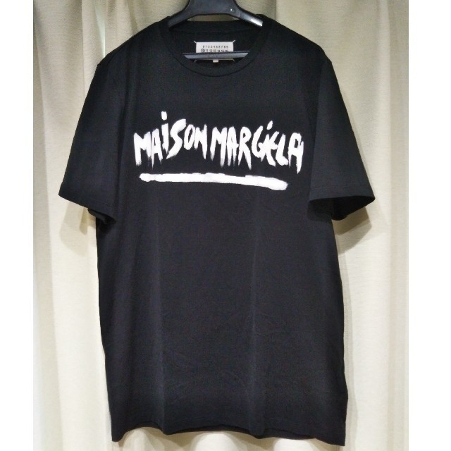 Maison Martin Margiela - マルジェラ 16SS ペンキロゴTシャツ black ...