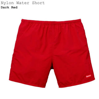 シュプリーム(Supreme)の新品M Supreme Nylon Water Short Dark Red (水着)