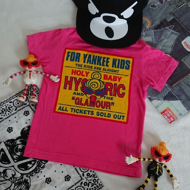 HYSTERIC MINI(ヒステリックミニ)のヒスミニ 大人気ヤンキーT 美品★★90 キッズ/ベビー/マタニティのキッズ服女の子用(90cm~)(Tシャツ/カットソー)の商品写真