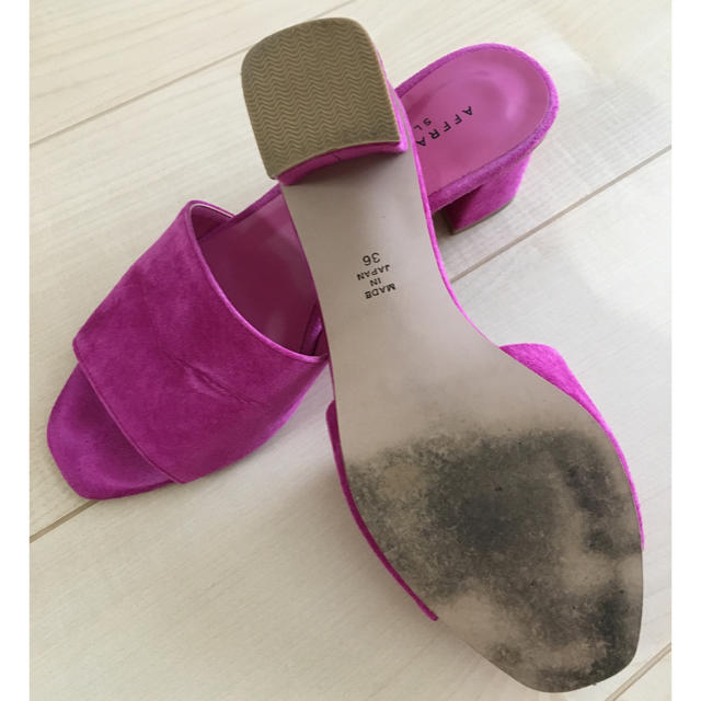 SLOBE IENA(スローブイエナ)のSLOBE IENA カラースウェードサンダル♦︎サイズ36 レディースの靴/シューズ(サンダル)の商品写真