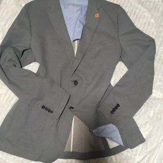 ☆月末最終セール☆bugatti☆段返り3B ジャケット☆size56(テーラードジャケット)